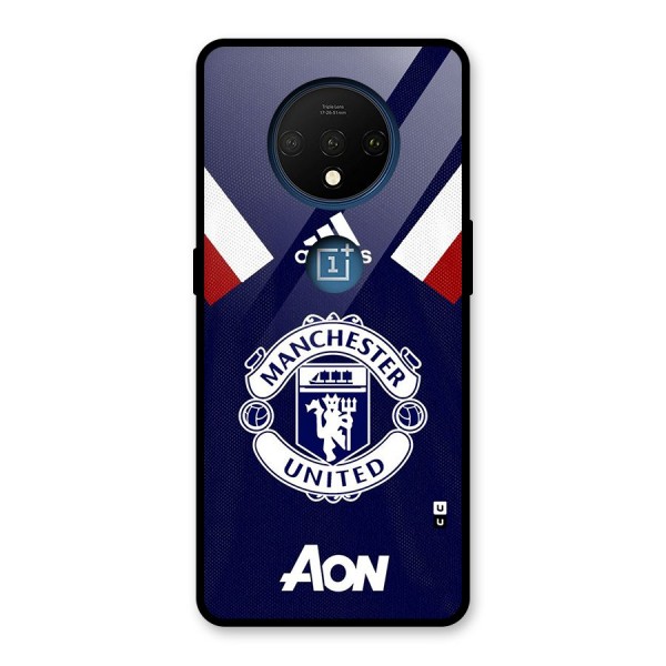 Manchester Jersy Glass Back Case for OnePlus 7T