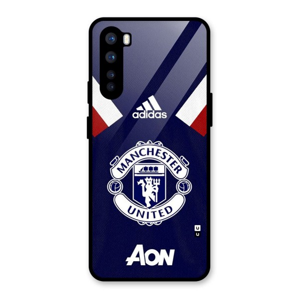 Manchester Jersy Glass Back Case for OnePlus Nord