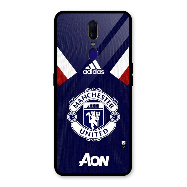 Manchester Jersy Glass Back Case for Oppo F11