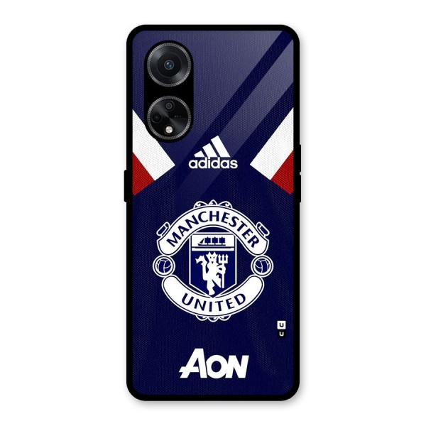 Manchester Jersy Glass Back Case for Oppo F23