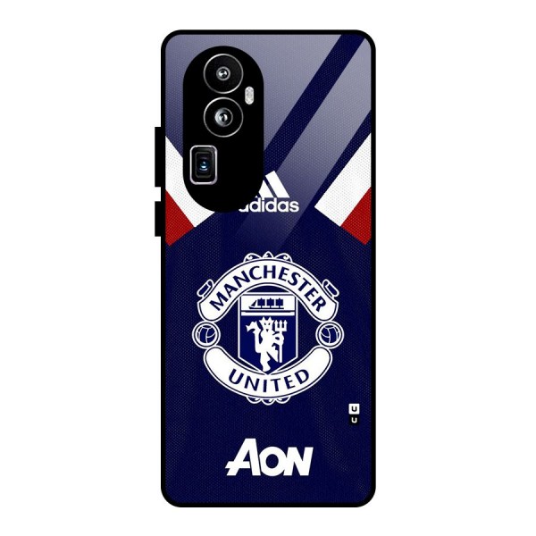 Manchester Jersy Glass Back Case for Oppo Reno10 Pro Plus