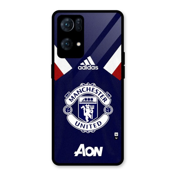 Manchester Jersy Glass Back Case for Oppo Reno7 Pro 5G