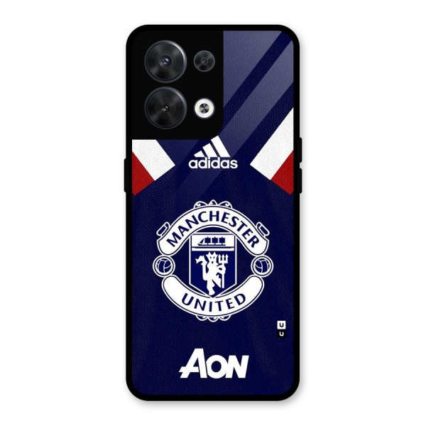 Manchester Jersy Glass Back Case for Oppo Reno8 5G