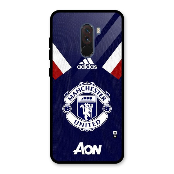 Manchester Jersy Glass Back Case for Poco F1