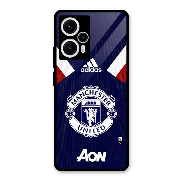 Manchester Jersy Glass Back Case for Poco F5