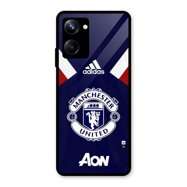 Manchester Jersy Glass Back Case for Realme 10 Pro