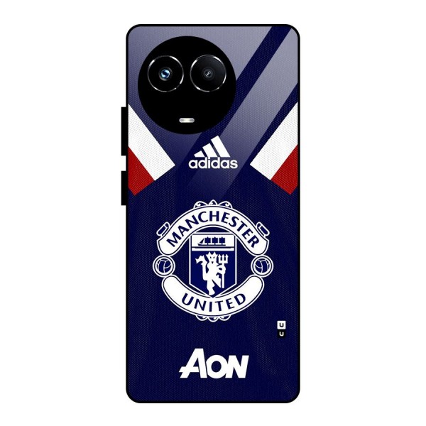 Manchester Jersy Glass Back Case for Realme 11X