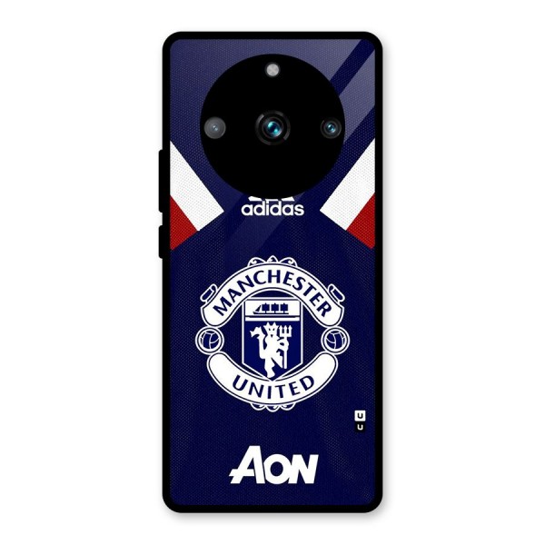 Manchester Jersy Glass Back Case for Realme 11 Pro