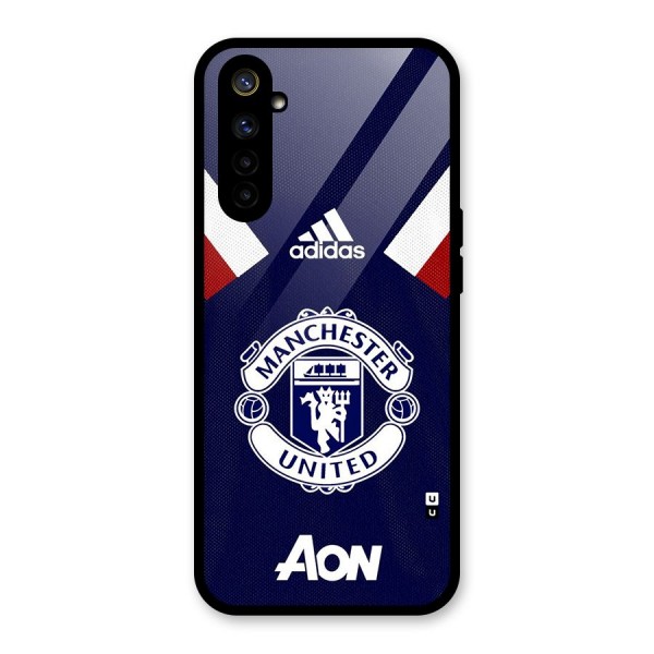 Manchester Jersy Glass Back Case for Realme 6i