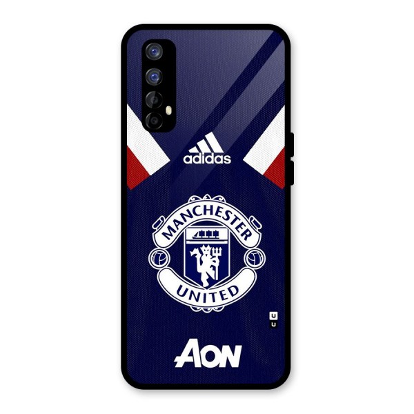 Manchester Jersy Glass Back Case for Realme 7