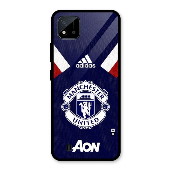 Manchester Jersy Glass Back Case for Realme C11 2021