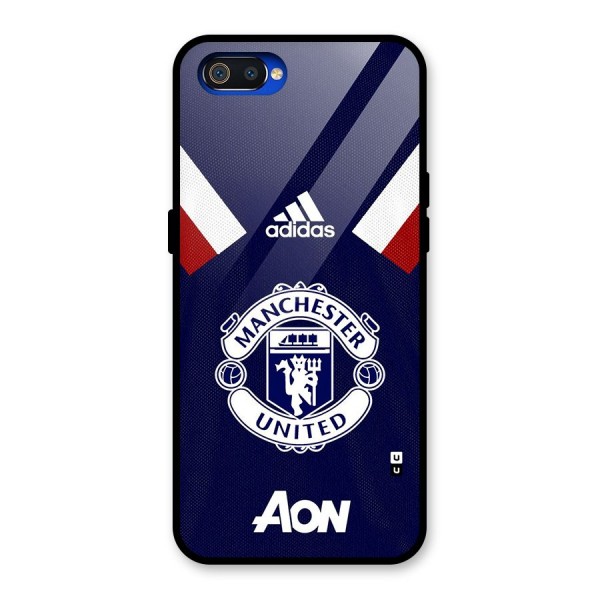 Manchester Jersy Glass Back Case for Realme C2