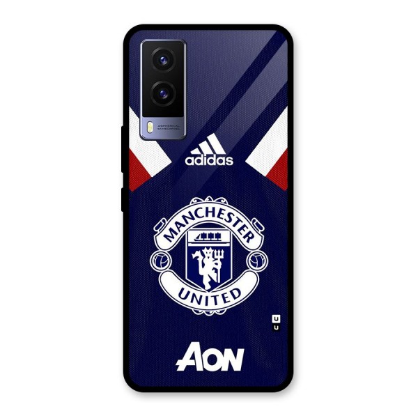 Manchester Jersy Glass Back Case for Vivo V21e 5G