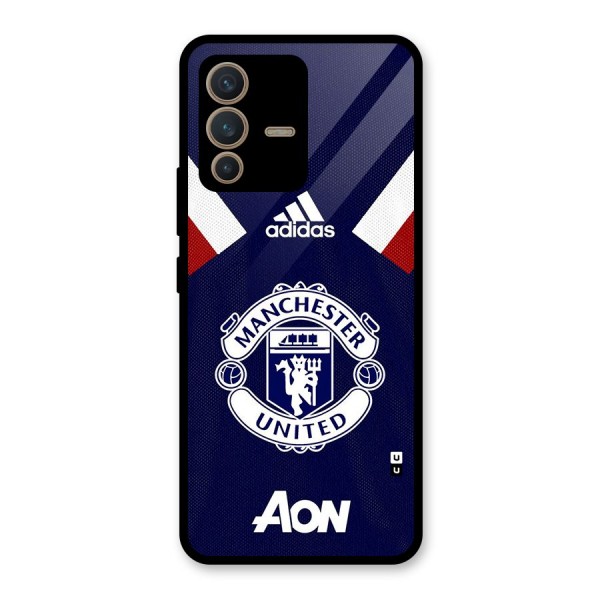 Manchester Jersy Glass Back Case for Vivo V23 5G