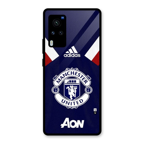 Manchester Jersy Glass Back Case for Vivo X60 Pro