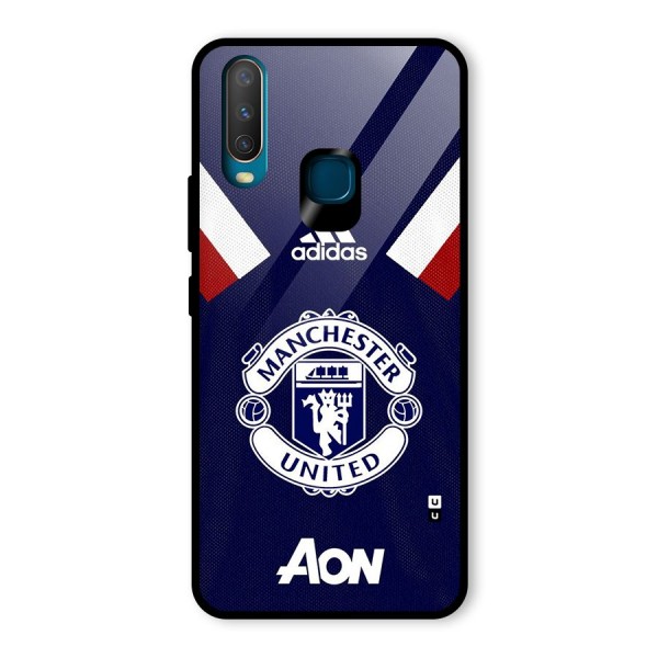 Manchester Jersy Glass Back Case for Vivo Y12