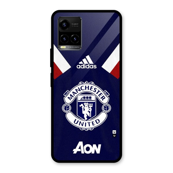 Manchester Jersy Glass Back Case for Vivo Y21A