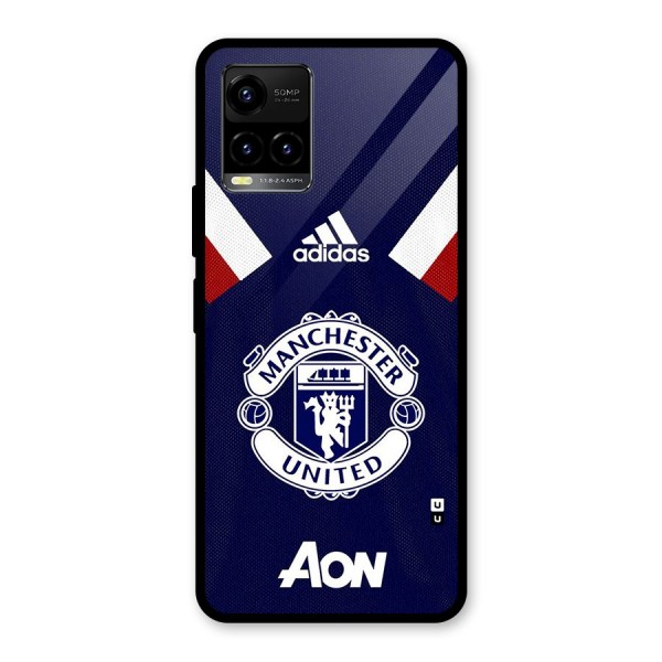 Manchester Jersy Glass Back Case for Vivo Y21T