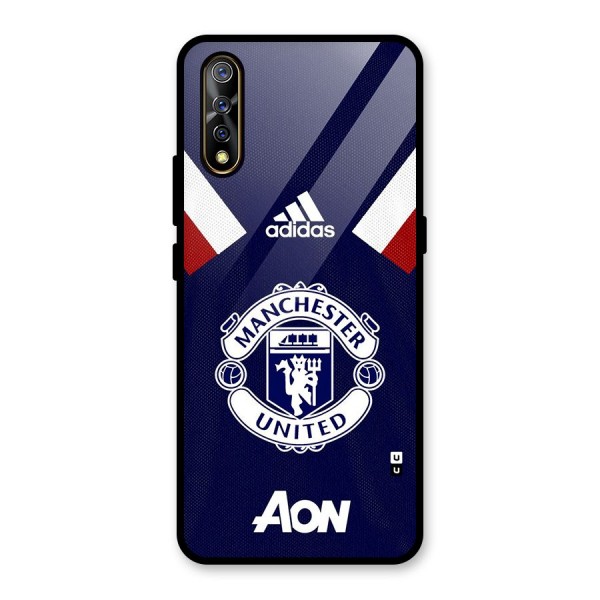 Manchester Jersy Glass Back Case for Vivo Z1x