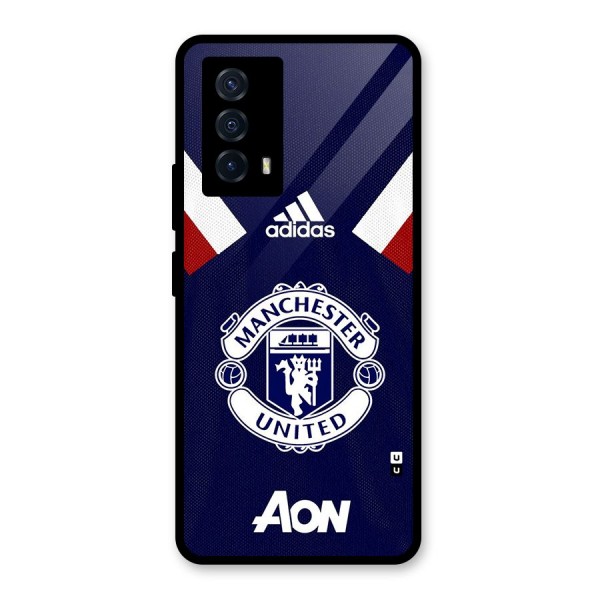 Manchester Jersy Glass Back Case for Vivo iQOO Z5