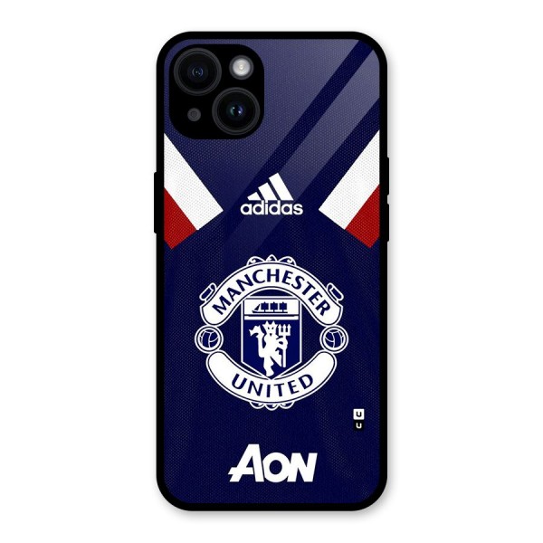 Manchester Jersy Glass Back Case for iPhone 14