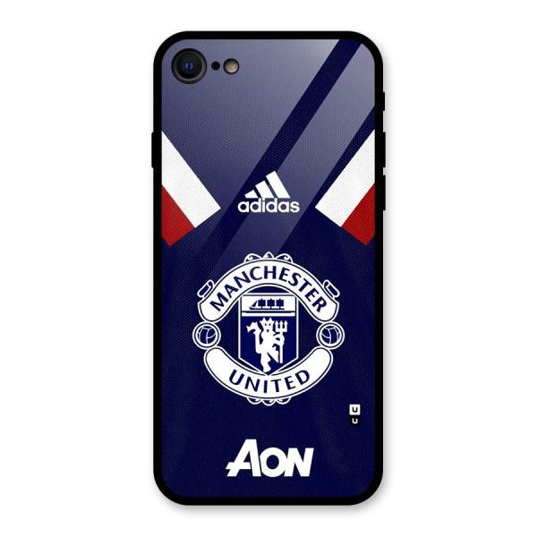 Manchester Jersy Glass Back Case for iPhone SE 2020