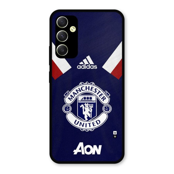 Manchester Jersy Metal Back Case for Galaxy A34