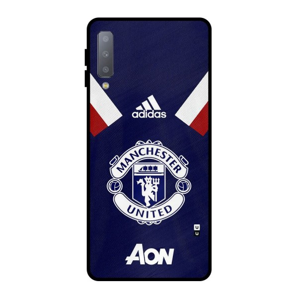 Manchester Jersy Metal Back Case for Galaxy A7 (2018)