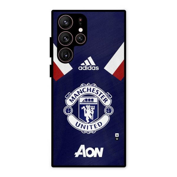 Manchester Jersy Metal Back Case for Galaxy S22 Ultra 5G