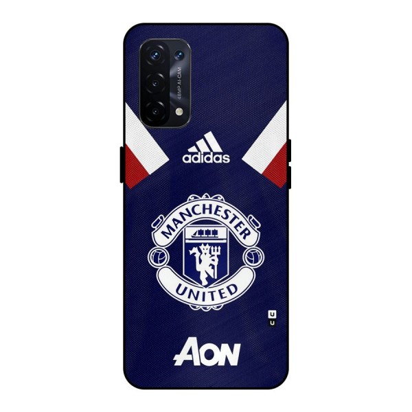 Manchester Jersy Metal Back Case for Oppo A74 5G