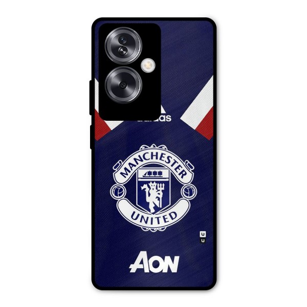 Manchester Jersy Metal Back Case for Oppo A79 5G