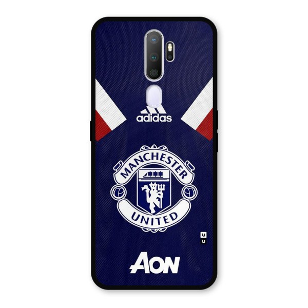 Manchester Jersy Metal Back Case for Oppo A9 (2020)