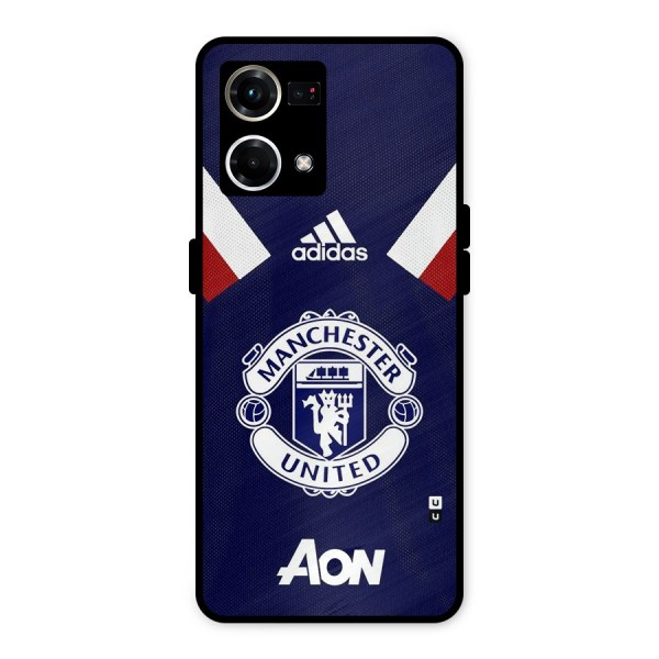 Manchester Jersy Metal Back Case for Oppo F21 Pro 4G