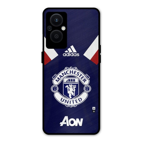 Manchester Jersy Metal Back Case for Oppo F21 Pro 5G