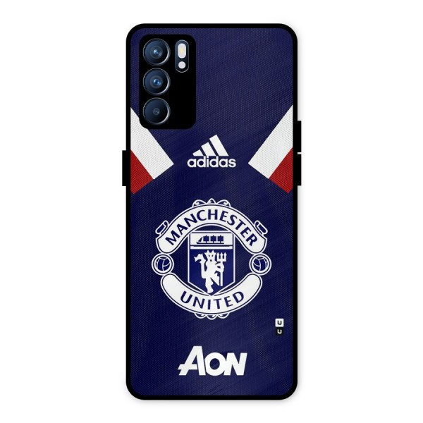 Manchester Jersy Metal Back Case for Oppo Reno6 5G