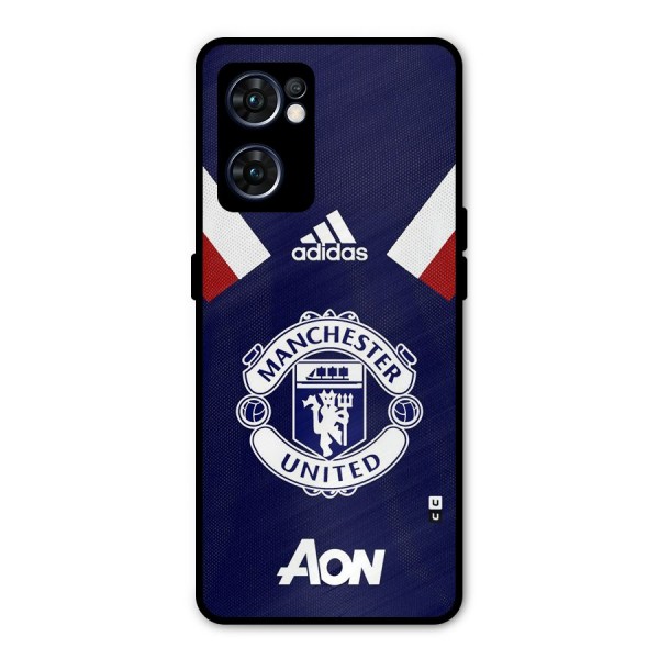 Manchester Jersy Metal Back Case for Oppo Reno7 5G