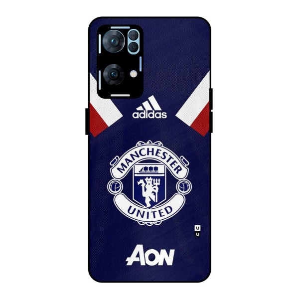 Manchester Jersy Metal Back Case for Oppo Reno7 Pro 5G