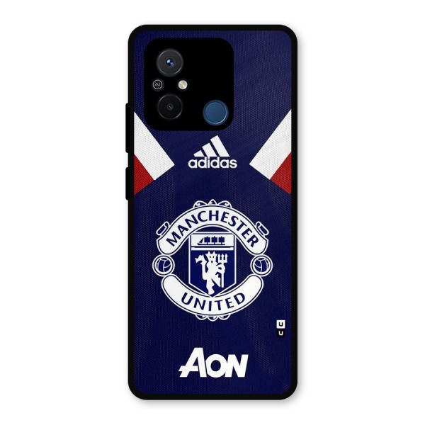 Manchester Jersy Metal Back Case for Poco C55