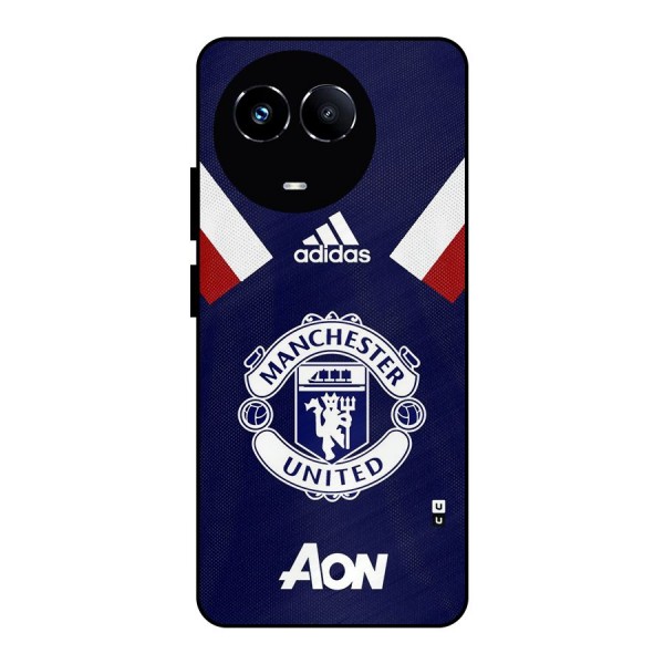 Manchester Jersy Metal Back Case for Realme 11 5G