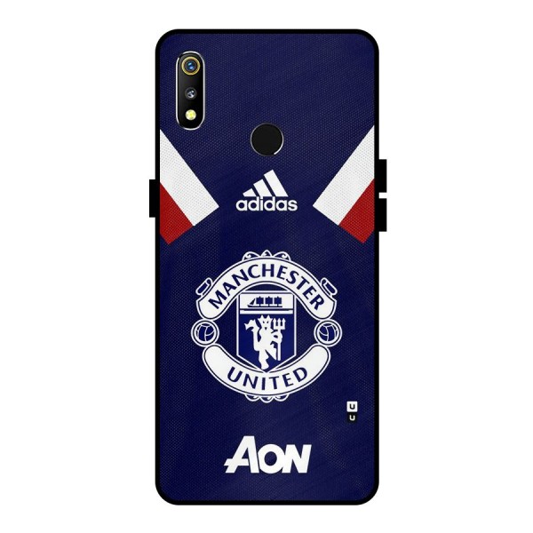 Manchester Jersy Metal Back Case for Realme 3