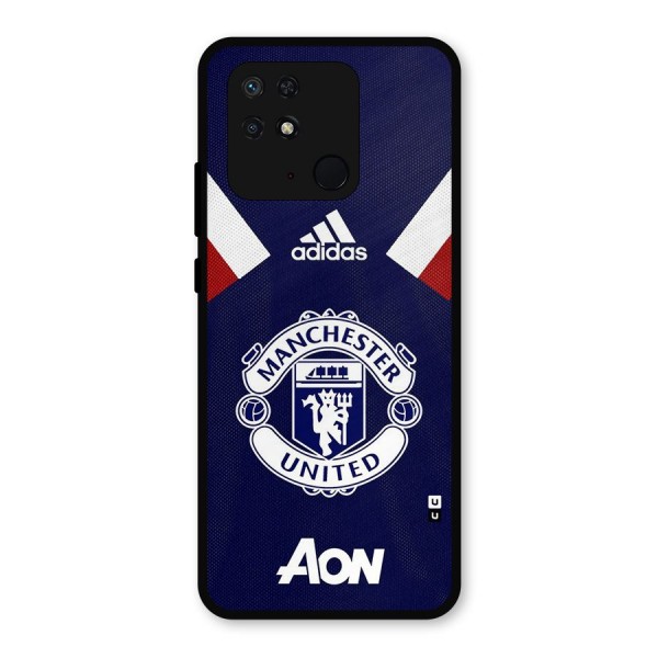 Manchester Jersy Metal Back Case for Redmi 10