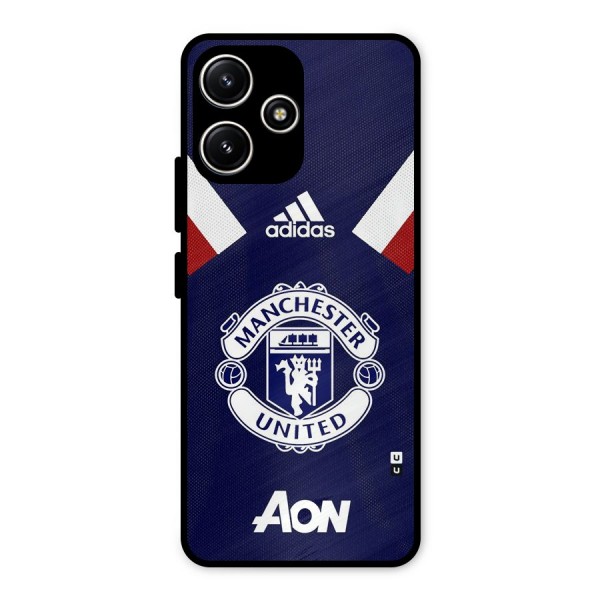 Manchester Jersy Metal Back Case for Redmi 12 5G