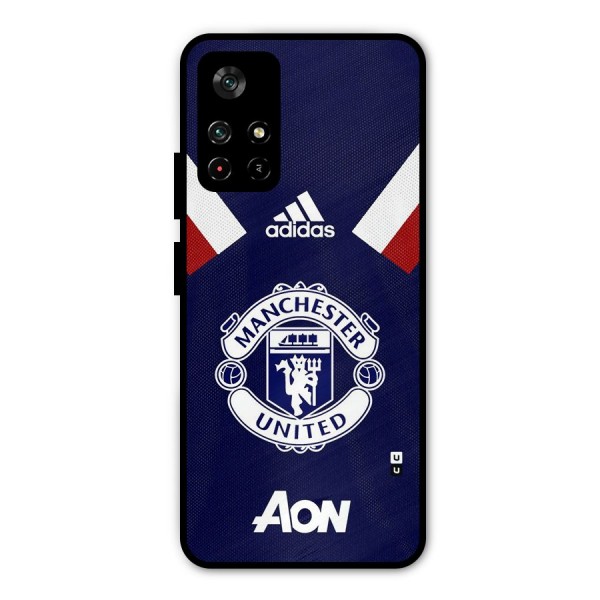 Manchester Jersy Metal Back Case for Redmi Note 11T 5G