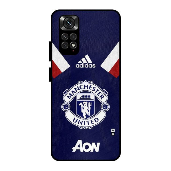 Manchester Jersy Metal Back Case for Redmi Note 11 Pro