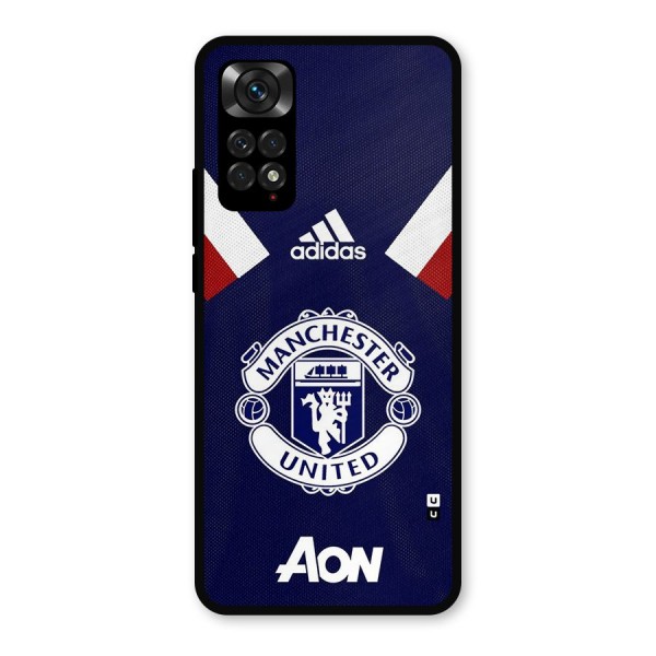 Manchester Jersy Metal Back Case for Redmi Note 11s