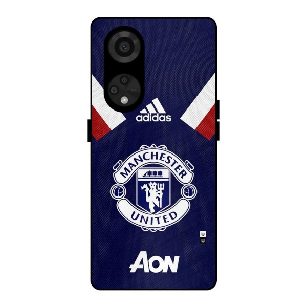 Manchester Jersy Metal Back Case for Reno8 T 5G