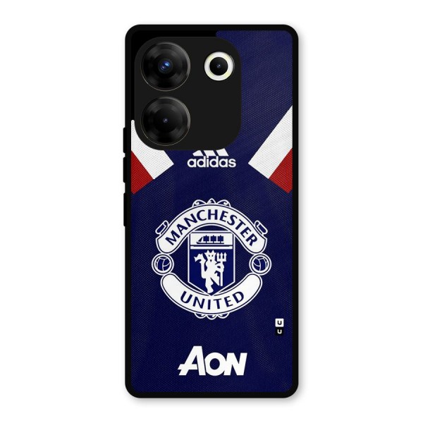 Manchester Jersy Metal Back Case for Tecno Camon 20 Pro