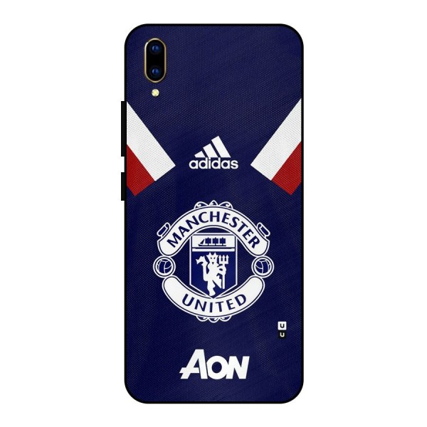 Manchester Jersy Metal Back Case for Vivo V11 Pro