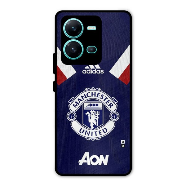 Manchester Jersy Metal Back Case for Vivo V25