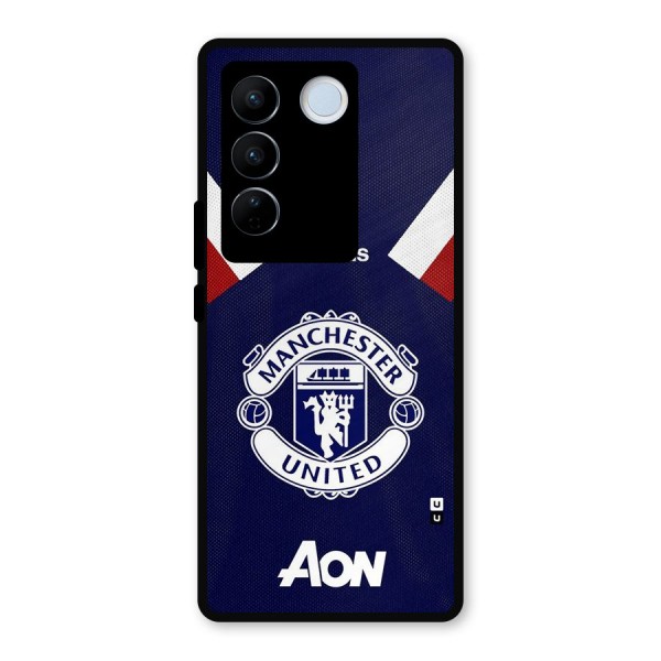 Manchester Jersy Metal Back Case for Vivo V27 Pro